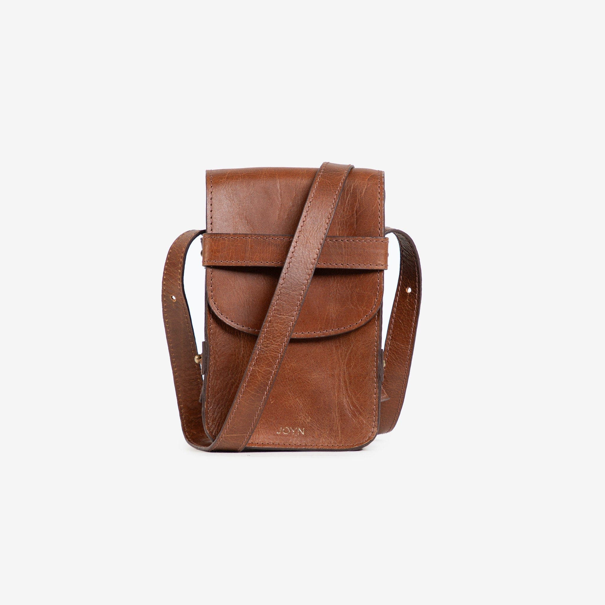 JOYN The Boxy Crossbody, Alternate, color, Vintage Brown