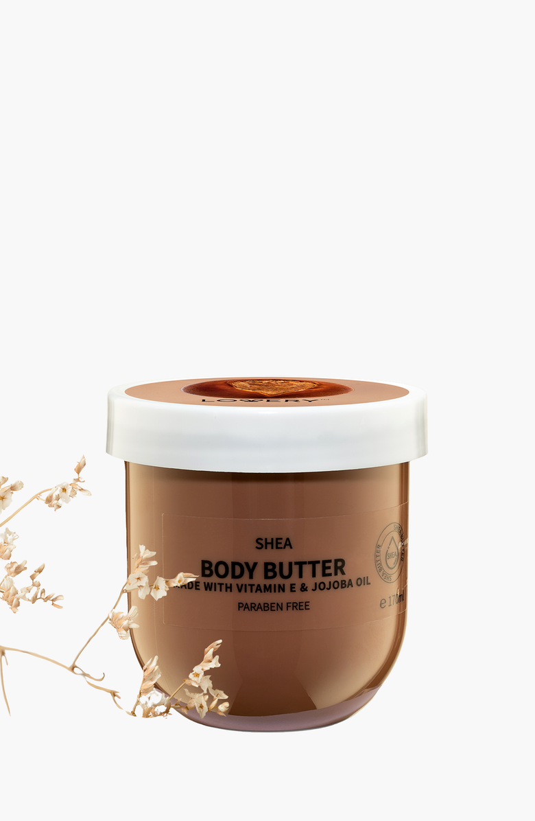 Lovery Shea Body Butter, Alternate, color, Brown / White