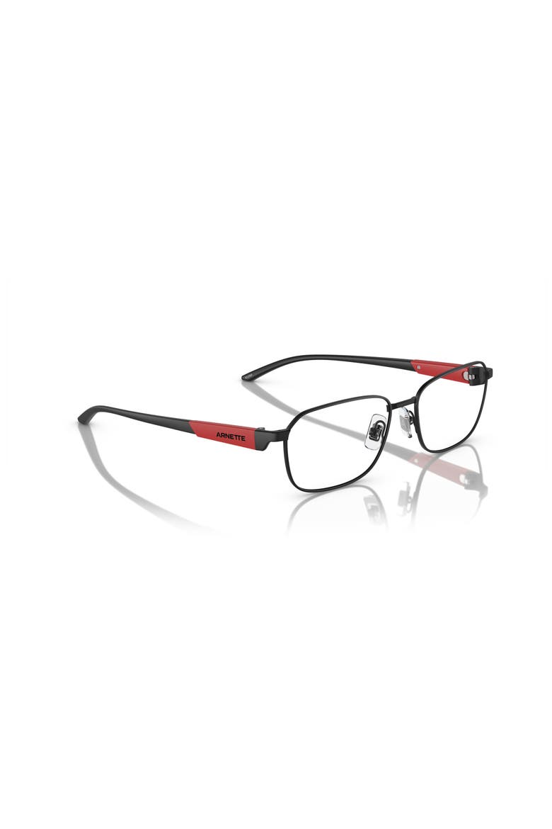 55mm Rectangle optical glasses, Alternate, color, Black