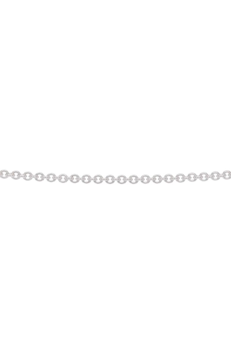 Pre-Owned Hermes Chaine d'Ancre Pendant Necklace Sterling Silver, Alternate, color, Silver