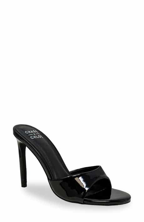 CHASE AND CHLOE Slide Stiletto Sandal