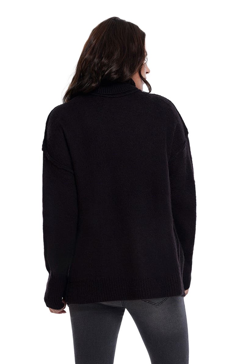 MOTHERHOOD MATERNITY Turtleneck Long Sleeve Knit Maternity Sweater, Alternate, color, 