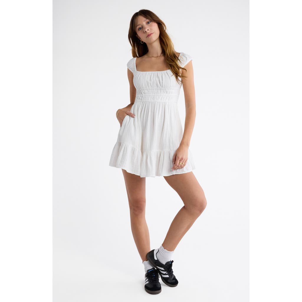 Abound Smocked Corset Minidress