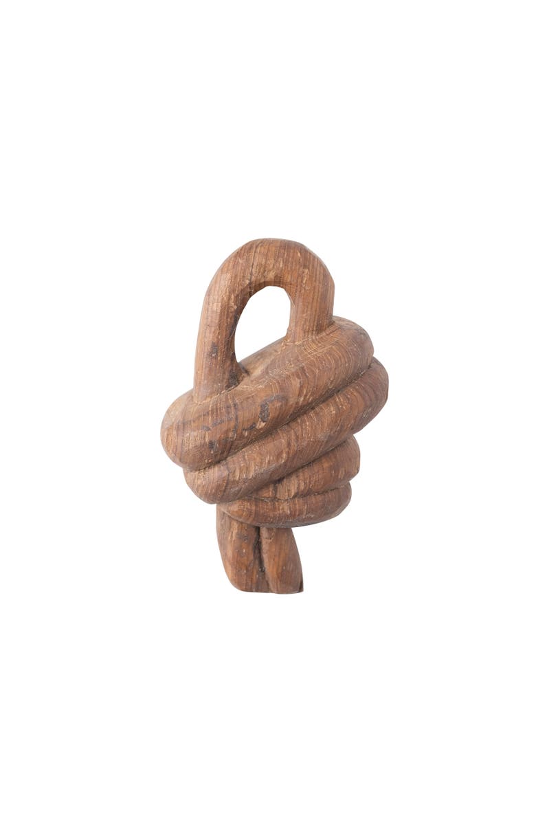 Storied Home Decorative Reclaimed Wood Knot, Main, color, 