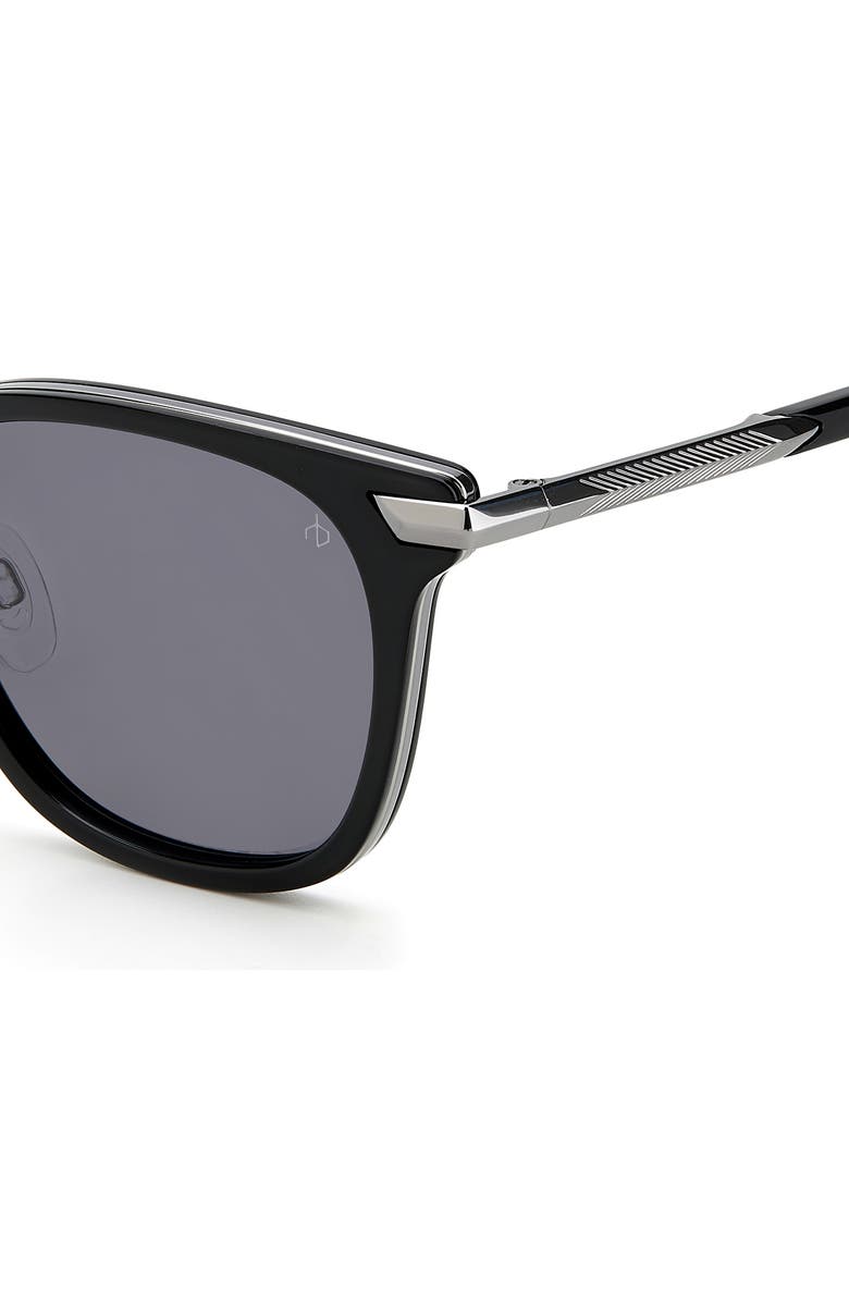 rag & bone 52mm Polarized Square Sunglasses, Alternate, color,
