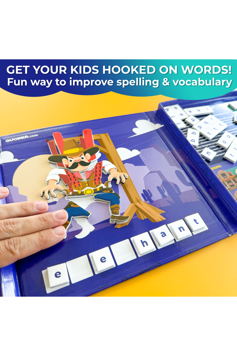 Magnetic Kids Games Collection, Alternate, color, Hangman