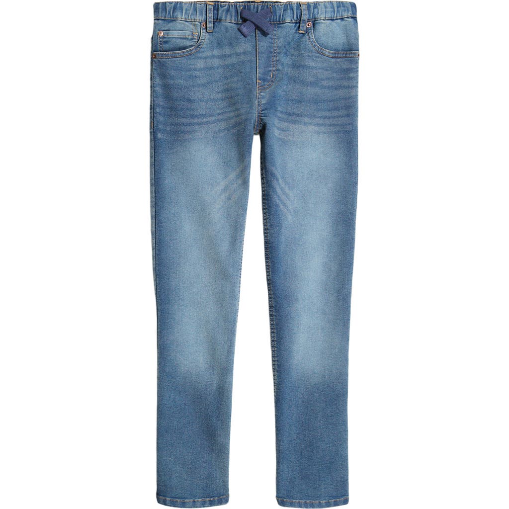 Lucky Brand Kids' Stretch Denim Pull-on Pants In Imperial