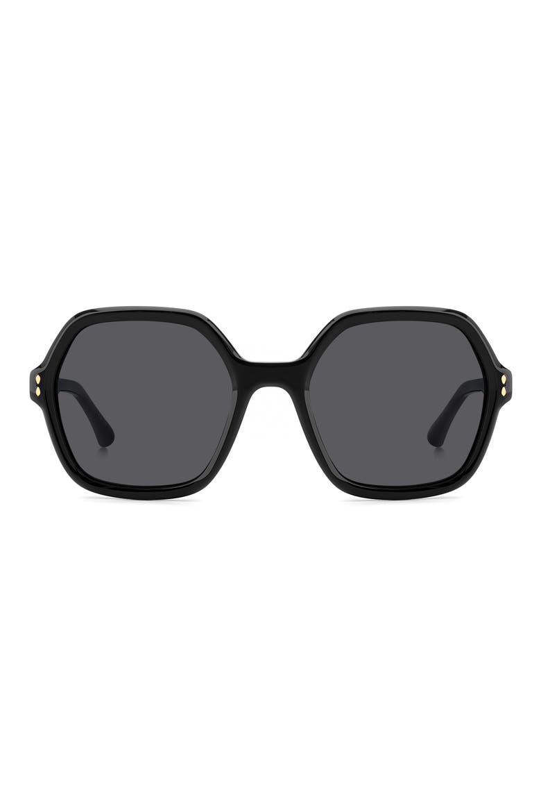 55mm Geometric Sunglasses, Main, color, 0807-IR