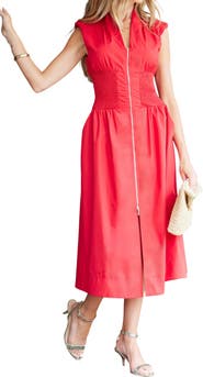 Bishop + Young Skye Zip Front Dress