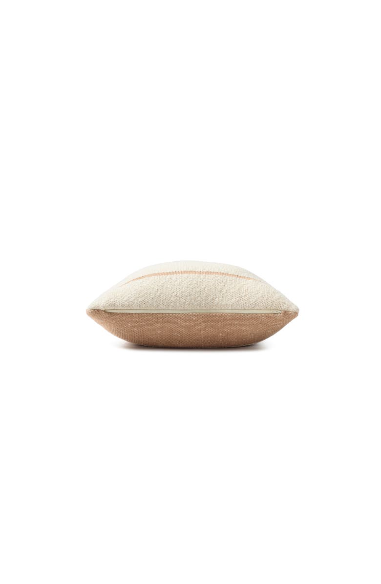Lorena Canals Knitted Cushion Duetto, Alternate, color, Powder, Natural