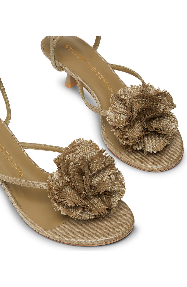 Stuart Weitzman Belize 50 Sandal, Alternate, color, Khaki