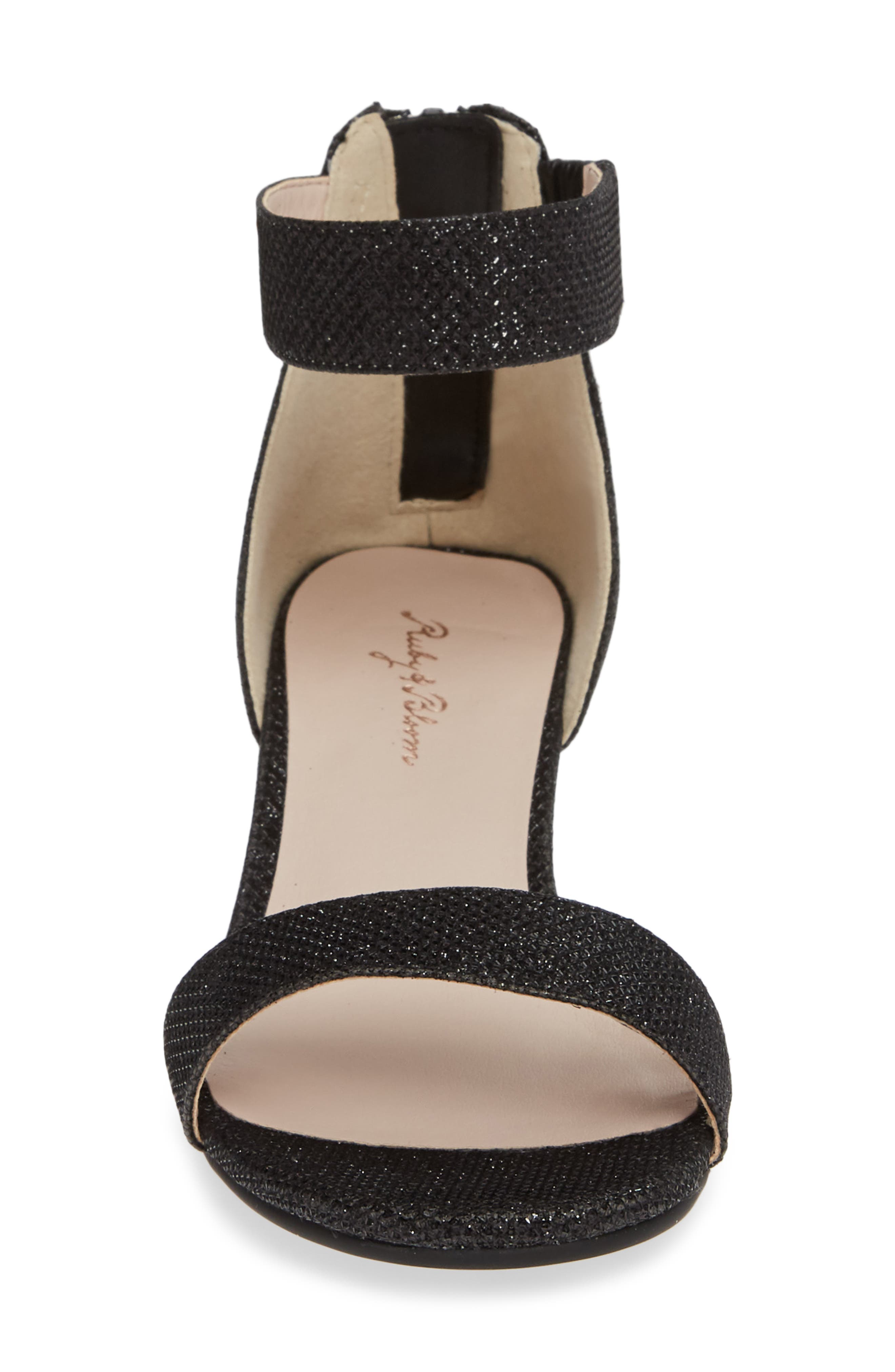 1901 Cora Glitter Wedge Sandal, Alternate, color, 