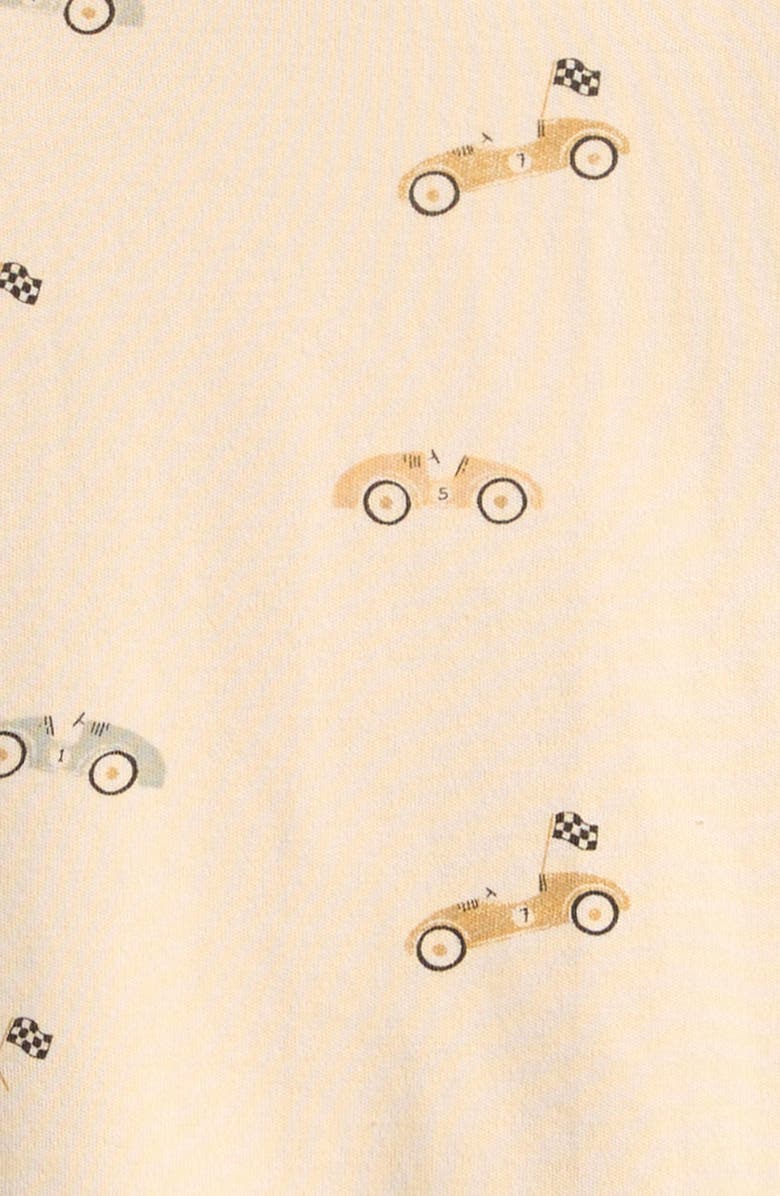 QUINCY MAE Kids' Boxy Race Car T-Shirt, Alternate, color, Ivory