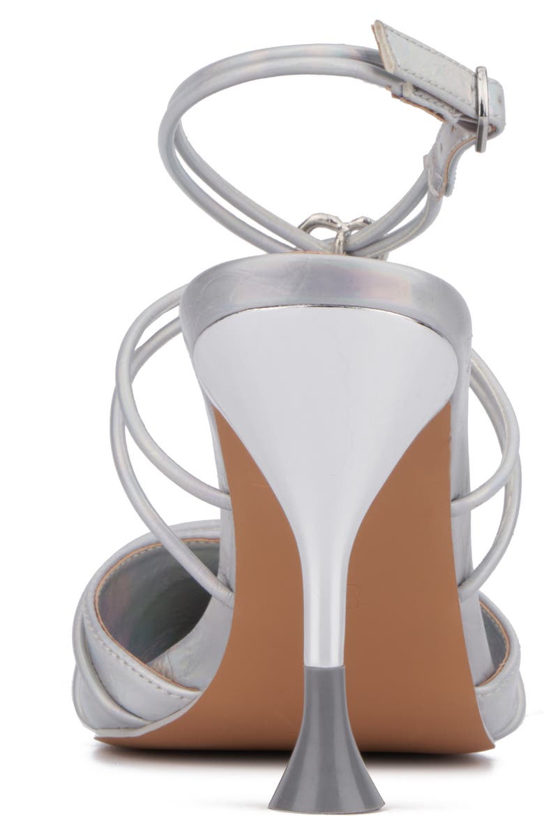 OLIVIA MILLER Celestial Pointed Toe Pump, Alternate, color, Silver