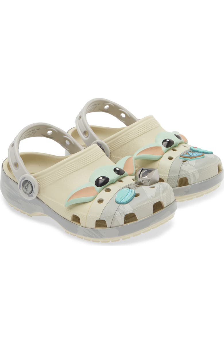 CROCS Kids' Classic Star Wars<sup>®</sup> Grogu Clog with Jibbitz, Main, color,