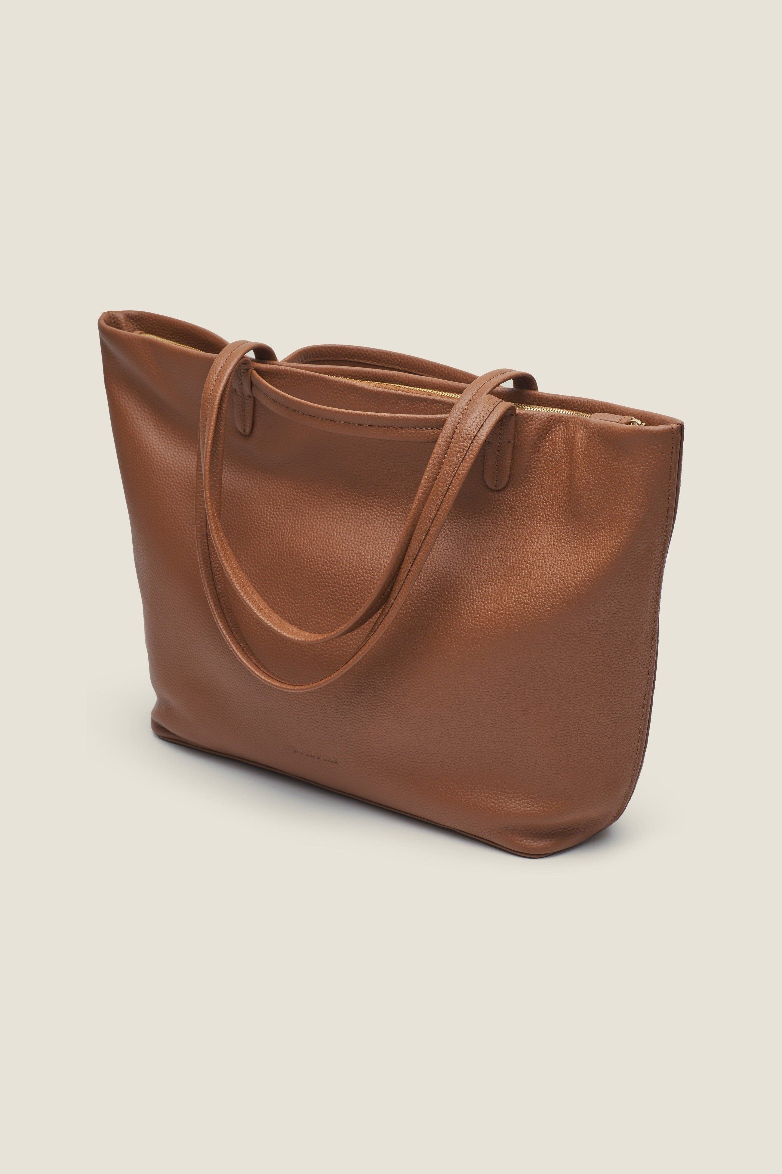 Rove Organized Leather Travel Tote, Alternate, color, Sand