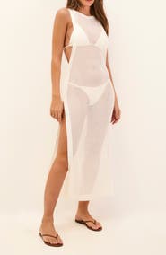 ViX Paula Hermanny Hanna Sheer Cover-Up Dress