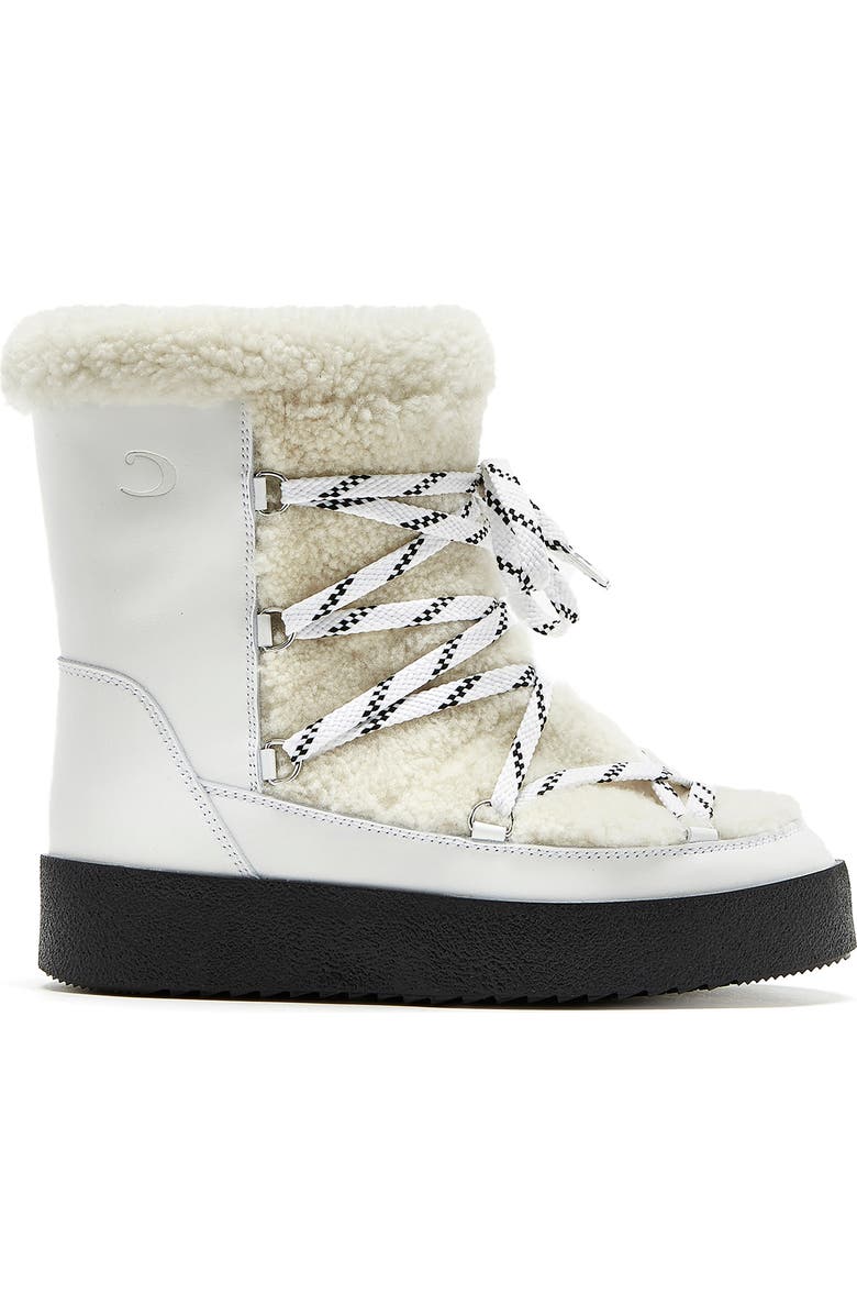 La Canadienne Eloise City Dry<sup>™</sup> Genuine Shearling Lined Waterproof Boot, Alternate, color,