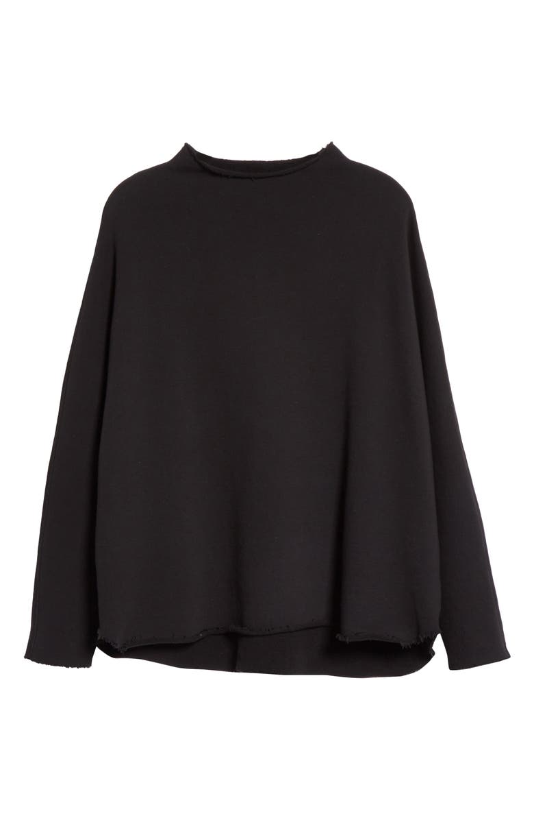 Frank & Eileen Effie Funnel Neck Capelet Sweatshirt, Alternate, color,