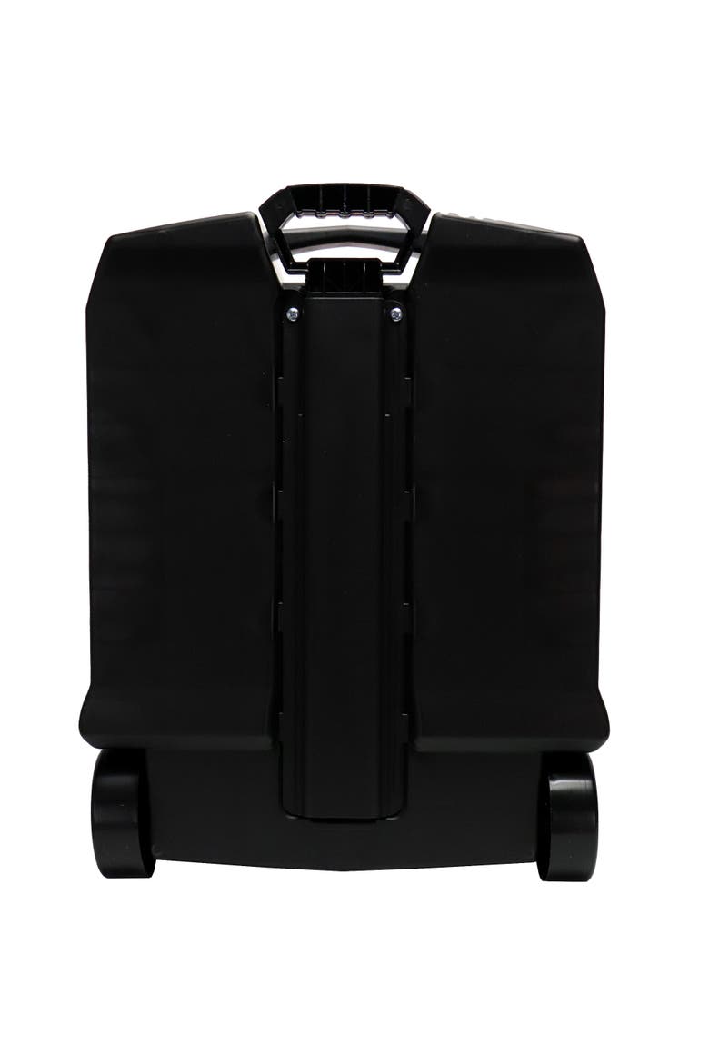 100 Car Rolling Storage Case With Retractable Handle, Alternate, color, Multicolored