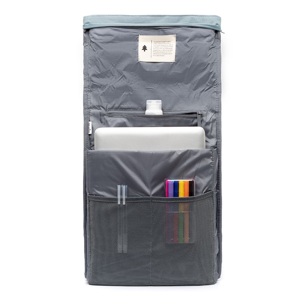 LEFRIK Roll Reflective Backpack, Alternate, color, Arctic