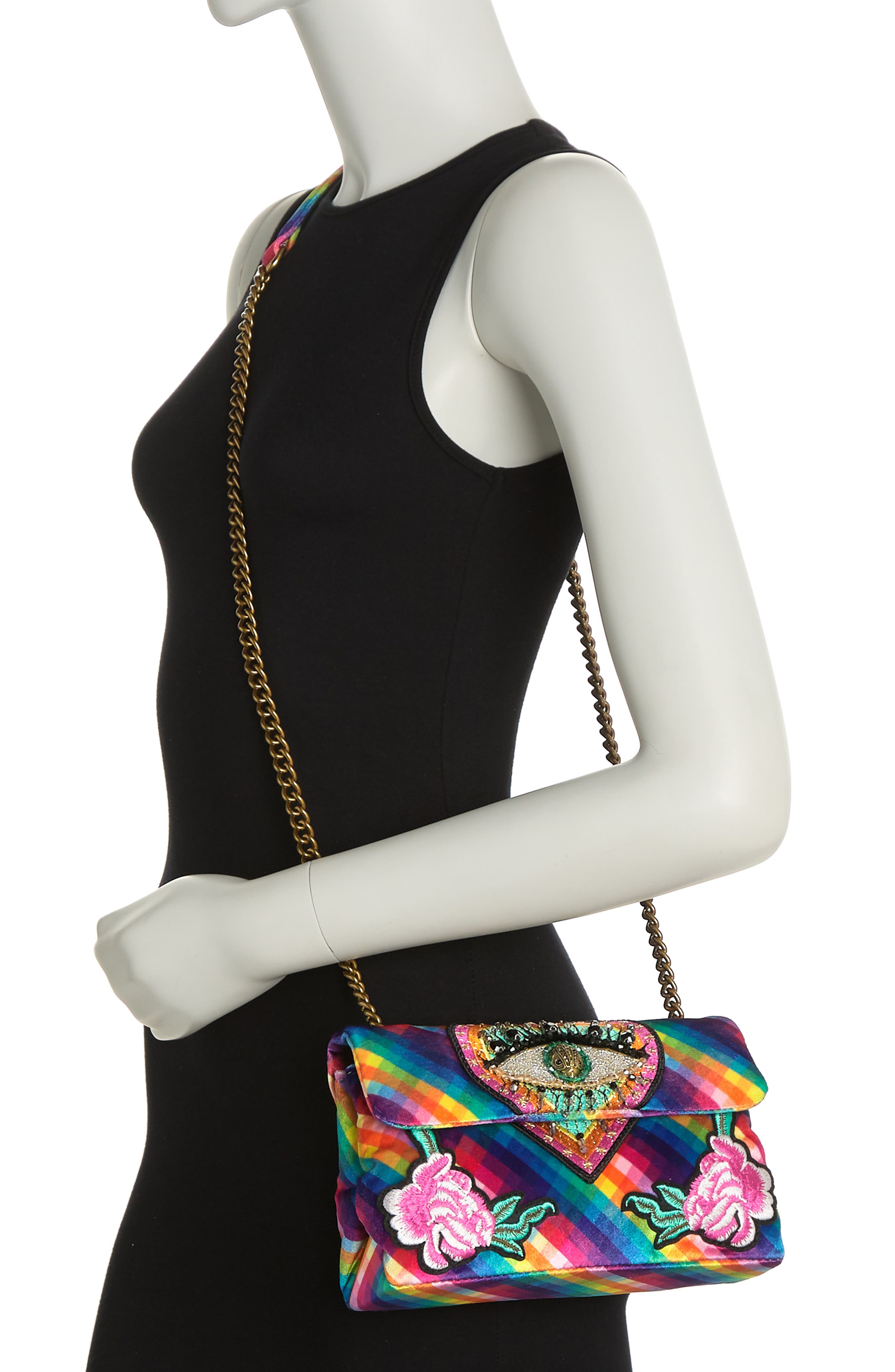 Kurt Geiger London Kensington Evil Eye Shoulder Bag, Alternate, color, 