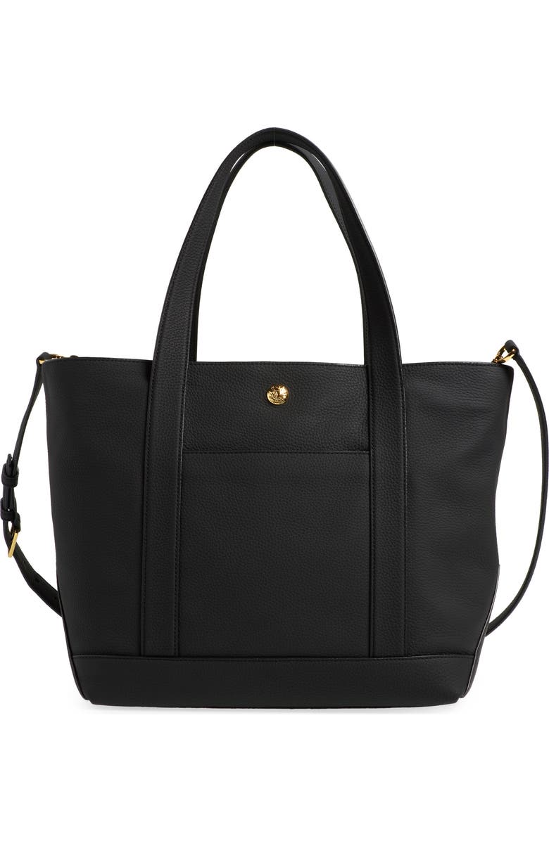 Veronica Beard Goody Grand Leather Tote Bag, Main, color,