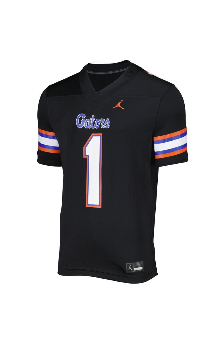 Jordan Brand Men's Jordan Brand #1 Black Florida Gators Alternate Game Jersey, Alternate, color,