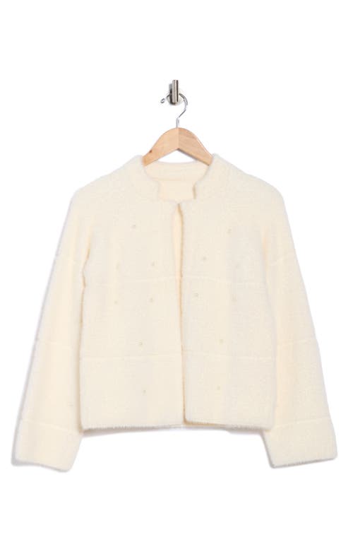 Love By Design Misty Eyelash Cardigan In Multi