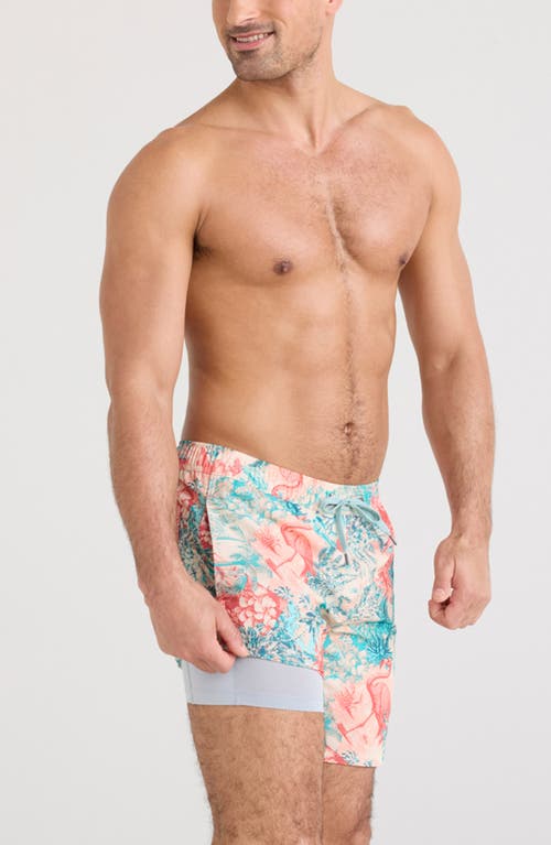 Saxx Oh Buoy 2n1 Volley Swim Trunks