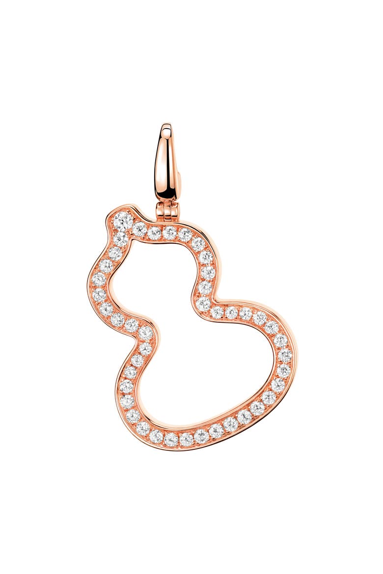 Qulu Diamond Pendant, Main, color, ROSE GOLD