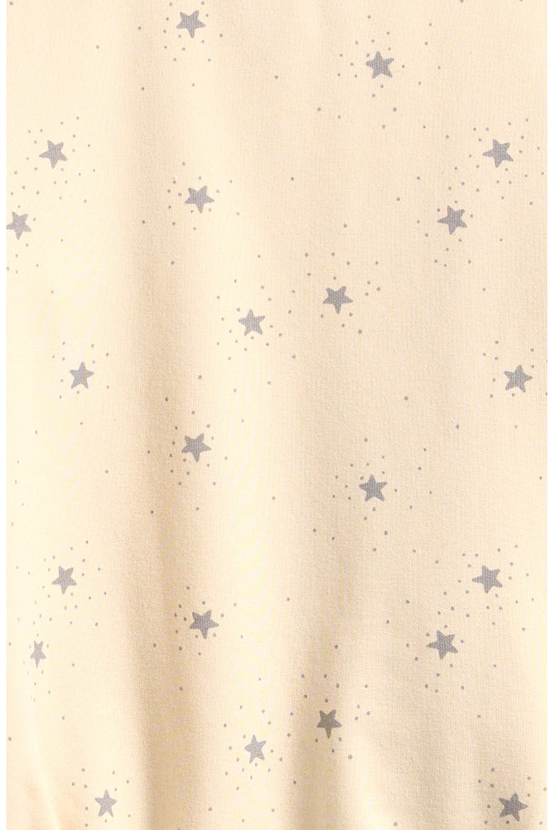 Print Stretch Organic Cotton Bubble Bodysuit, Alternate, color, STARDUST