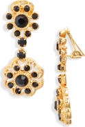 Kenneth Jay Lane Flower Cluster Drop Earrings