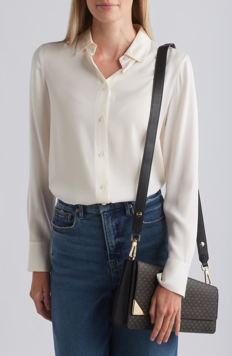 Calvin Klein Basalt Convertible Shoulder Bag, Alternate, color,