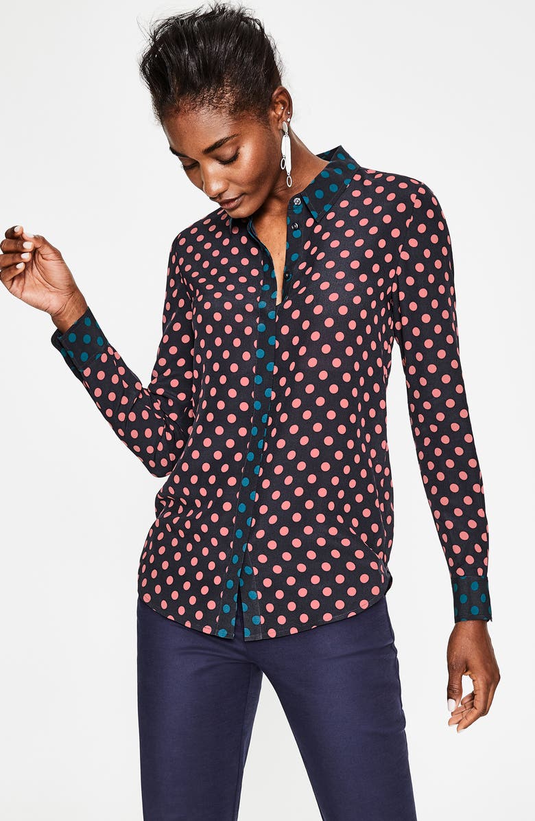 Boden The Silk Shirt, Alternate, color, 