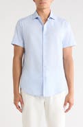 DENIM AND FLOWER Melange Button-Up Shirt