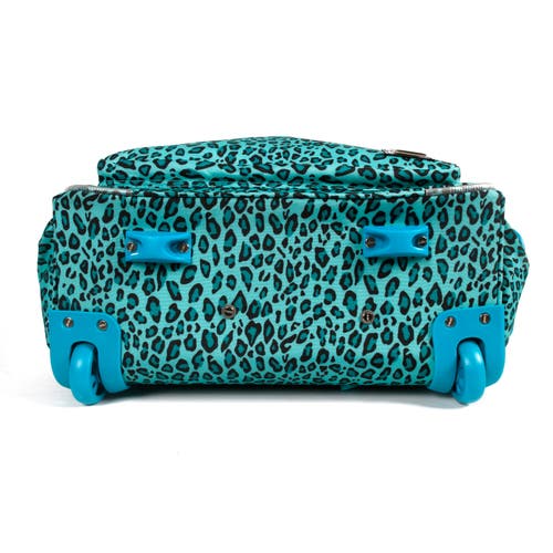 J World Donna Rolling Carry-on Tote With Laptop Sleeve For Travel And Work