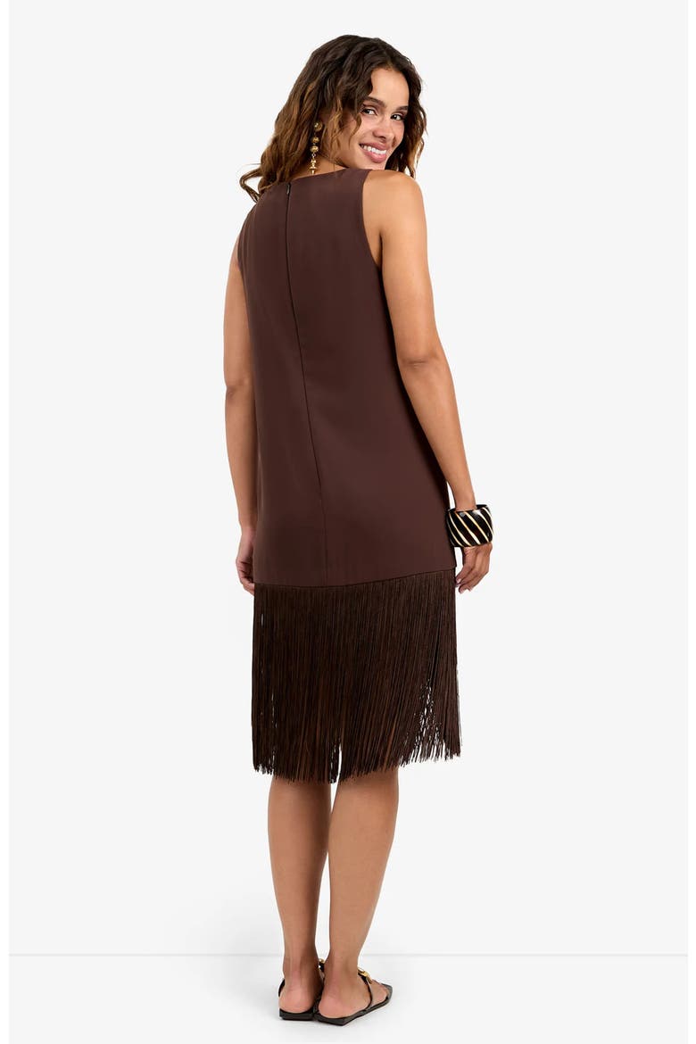 Aymani Dress, Alternate, color, Carob