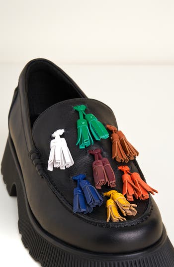 Chandler Tasseled Lug Sole Loafer