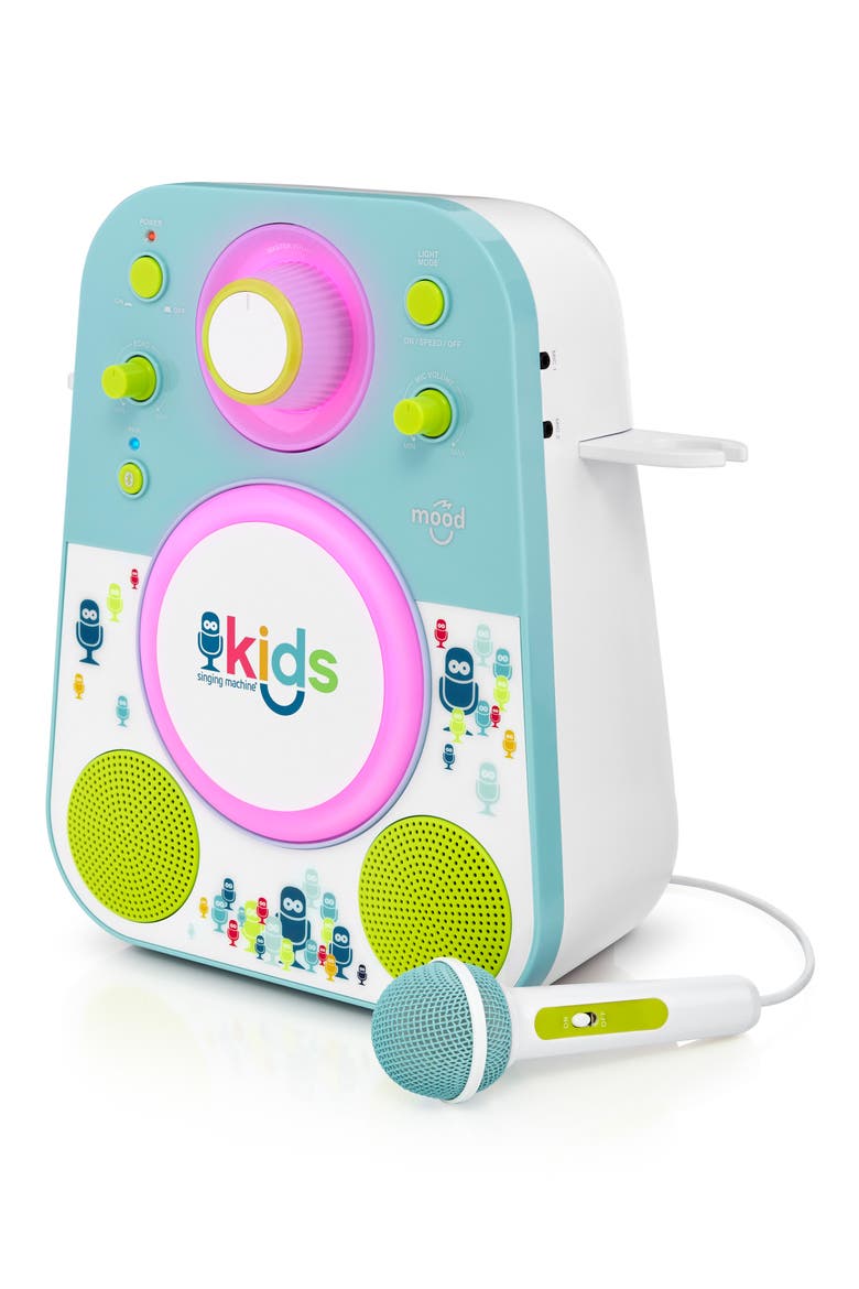 Kids Mood Karaoke System, Alternate, color, BLUE GREEN