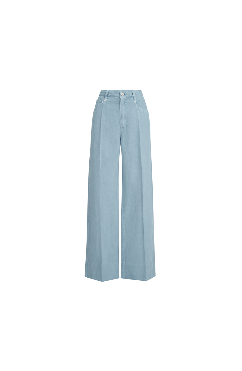 Brunello Cucinelli Loose trousers, Main, color, Denim