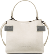 Brunello Cucinelli Small Top-Handle Essence bag