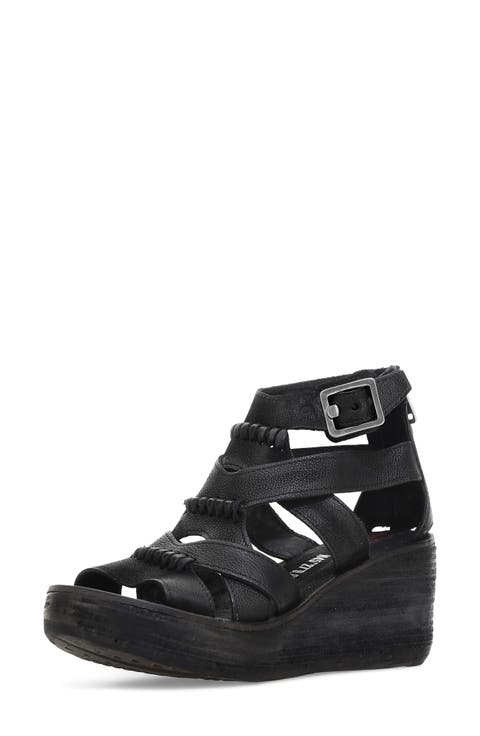 Norman Platform Wedge Sandal (Women)