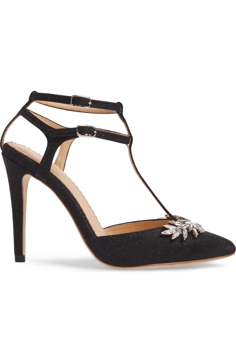 Bella Belle Payge Embellished T-Strap Pump, Alternate, color,