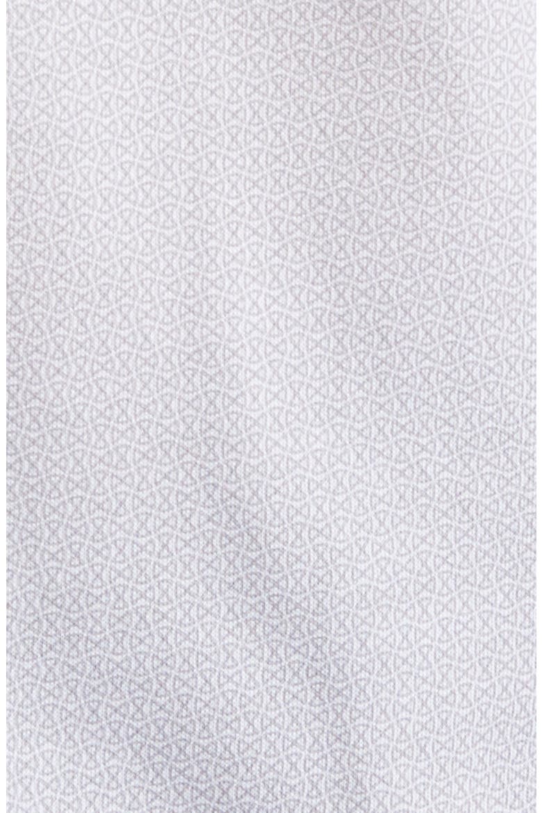 Hourglass Geo Dry Touch® Performance Jersey Button-Up Shirt, Alternate, color, GREY