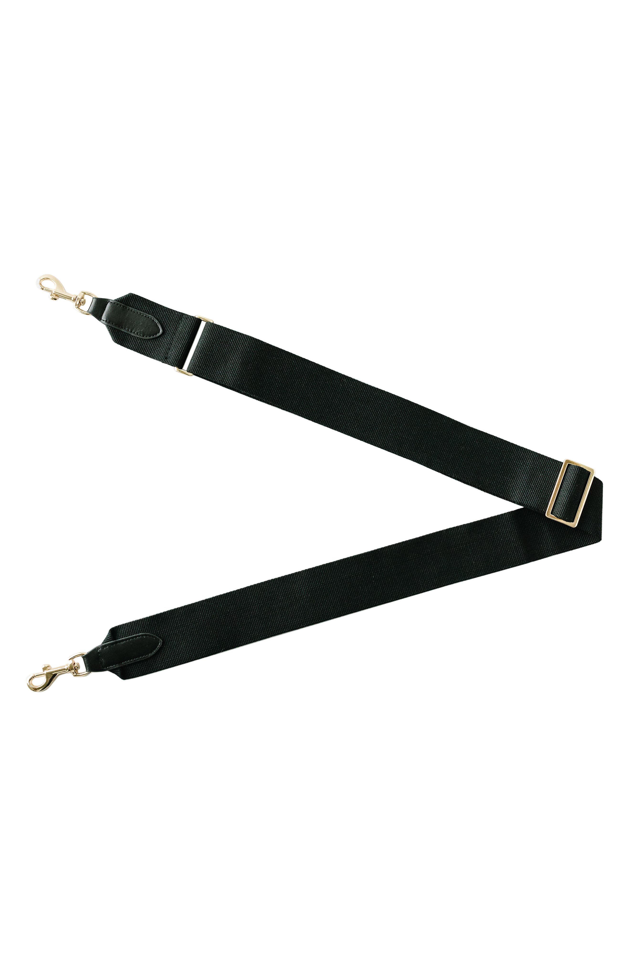 Crossbody Strap, Main, color, BLACK