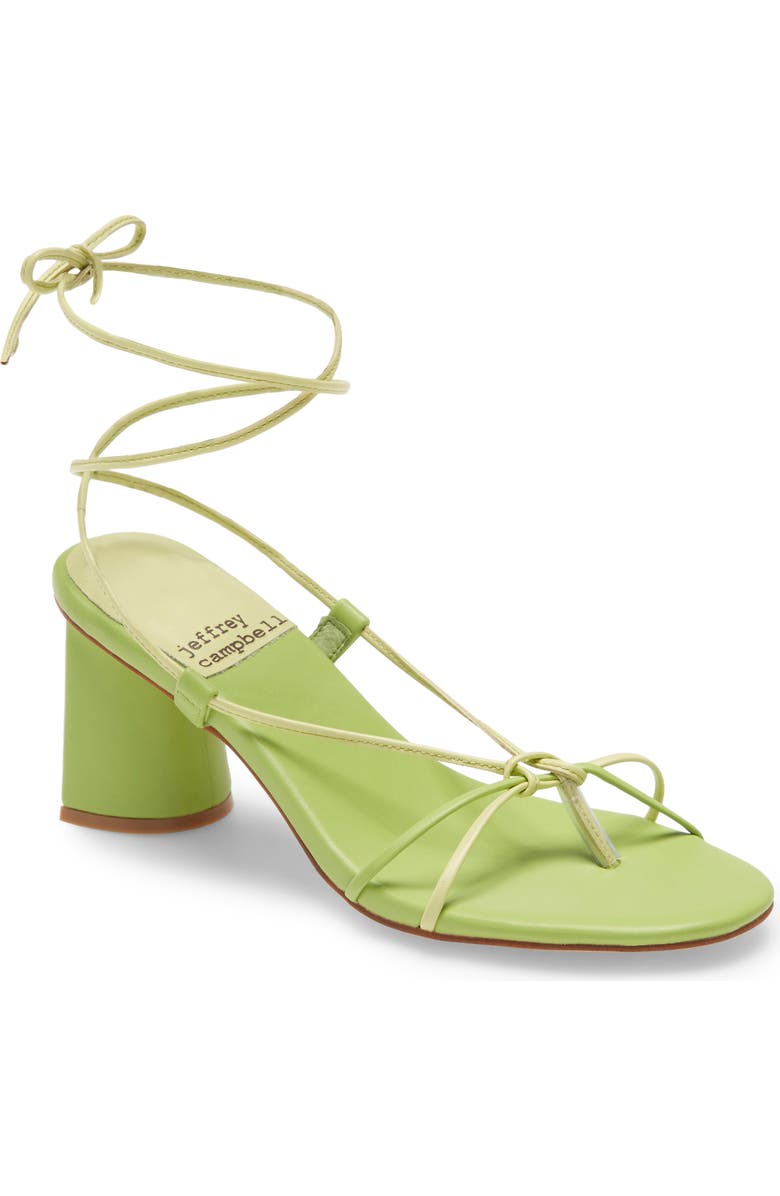 Jeffrey Campbell Xifeng Ankle Tie Sandal, Main, color,