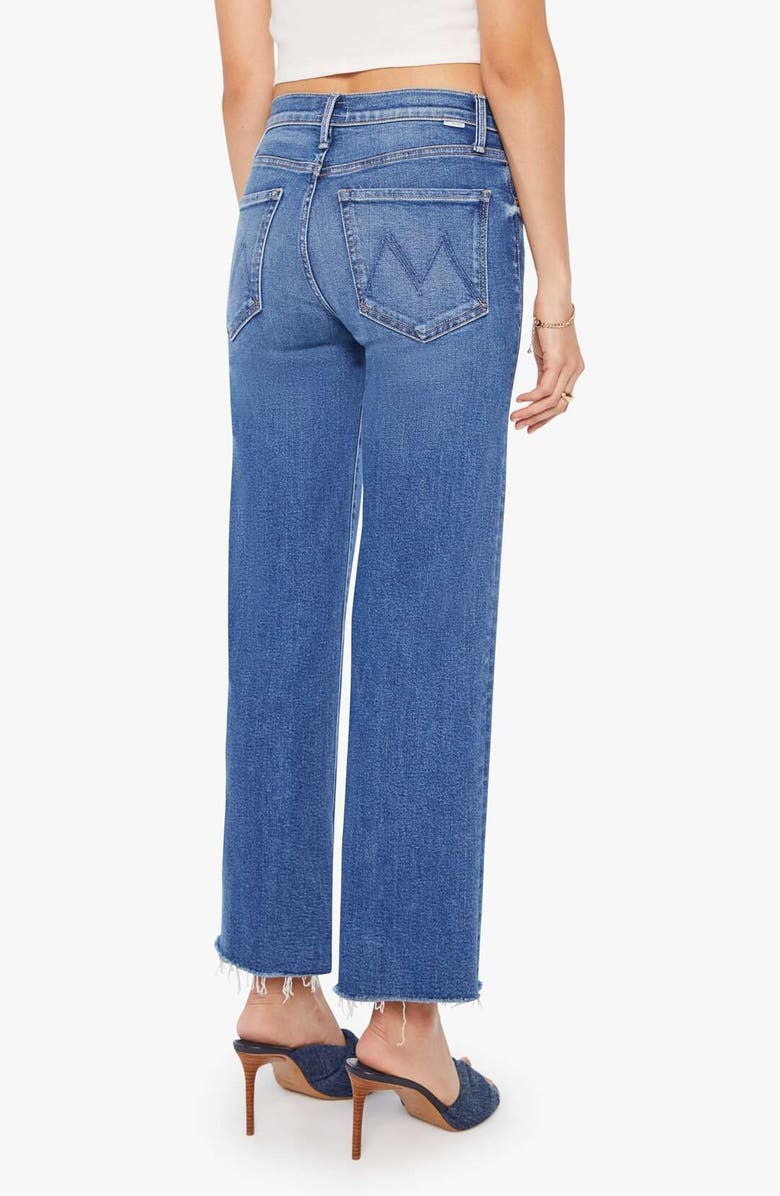 MOTHER Rambler Fray Hem Ankle Jeans, Alternate, color,