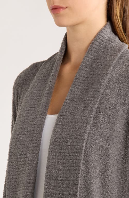 Barefoot Dreams Cozychic® Lite® Circle Cardigan In Gray