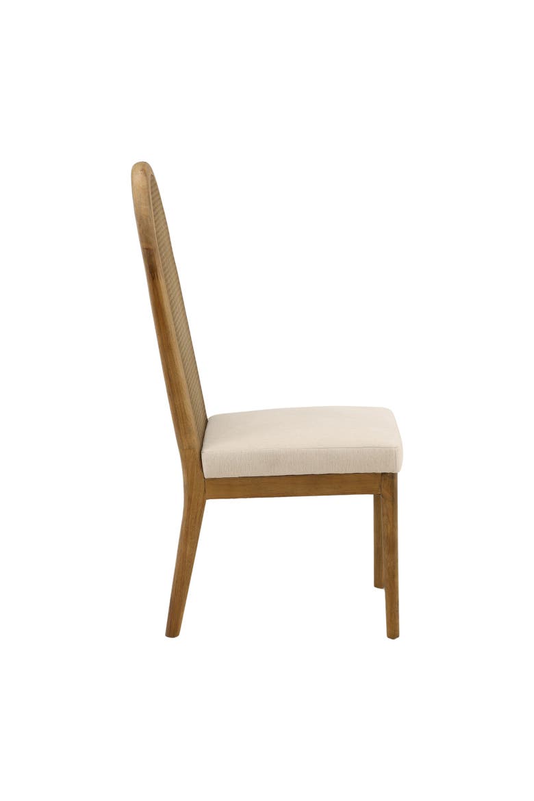 Teagan Cane Dining Chair, Alternate, color, Oatmeal